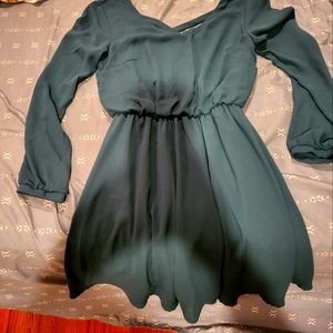 Lush emerald dress size xs
